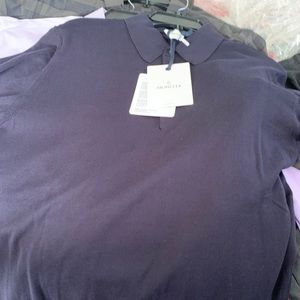 Men’s long sleeve polo